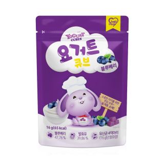 Cheeki Monki Yogurt Cubes Blueberry 16g