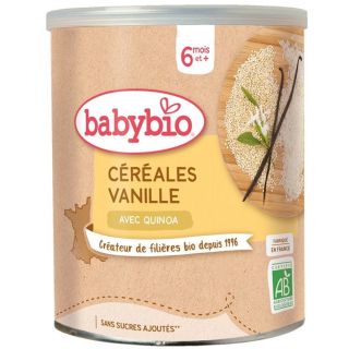 BabyFood Cereal Babybio Vanilla