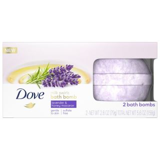 Dove Milk Swirts Bath Bomb 2-net 158g