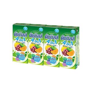 Dutch Mill Mixed Fruit 4x180ml