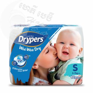 Drypers WeeWeeDry S82 (3-7kg)