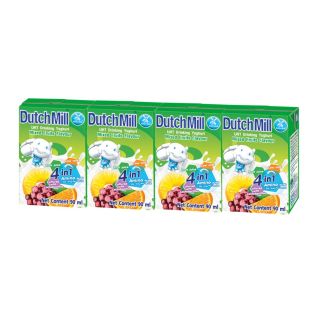 Dutch Mill Mixed Fruit 4x90ml