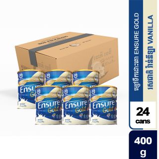 Ensure Gold Vanilla 400g. 24can/carton