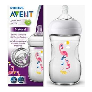 Avent Natural 1+ Month 9oz/260ml (White) SCF627/41