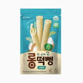 Ivenet Organic Long Brown Rice Snack Roll Spinach