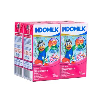 Indomilk Strawberry (4x115ml)