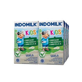 Indomilk Vanilla kids 115ml. 6pack