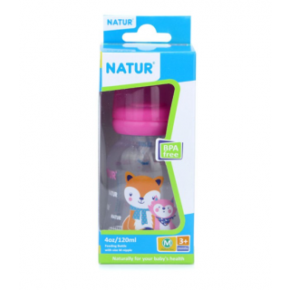 Natur BPA Free 4oz/120ml 3+ Month (80108)