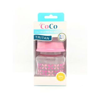 CoCo Tritan Wide Neck 4oz/125ml 0+month Blue/Pink 