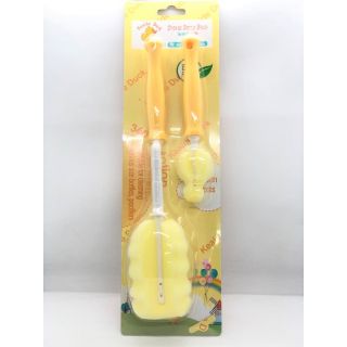 Keaide Biddy Sponge Bottle Brush 2in1 BA-166