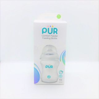 PUR Comfort Feeder Feeding Bottle BPA Free 3+ Month 8oz/250ml (1302)