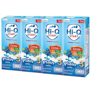 Hi-Q3 Plain 180ml. 4pack