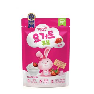 Cheeki Monki Yogurt Cubes Strawberry 16g