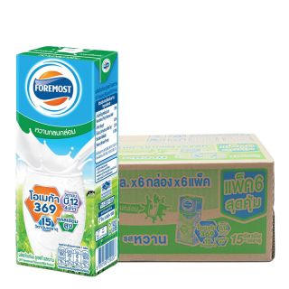 Foremost UHT Milk Plain 225ml. 24pcs/carton