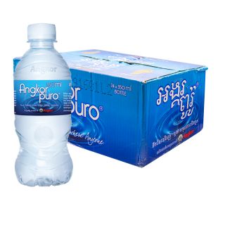 Angkor Puro Water 24x330ml-Carton