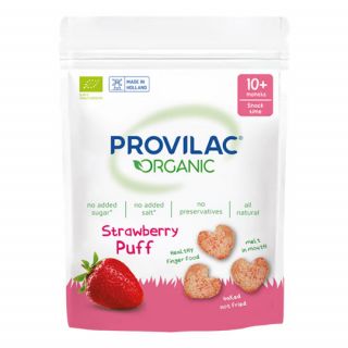 នំកូនក្មេង Provilac Organic Strawberry Puff 25g