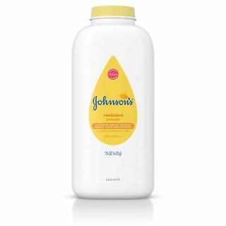 J&J Baby powder medicated yellow 425g